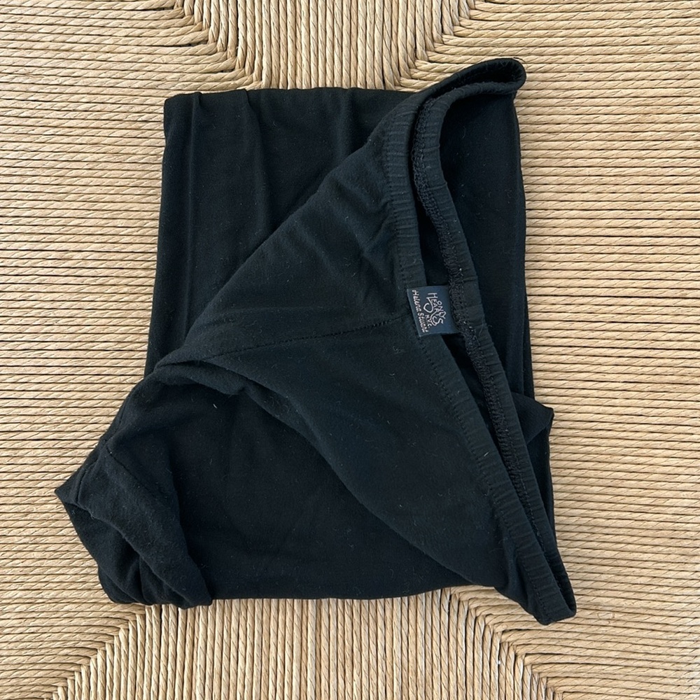 ONLY HEARTS NYC helena stuart black knee length legging size small 94% rayon - Picture 10 of 10